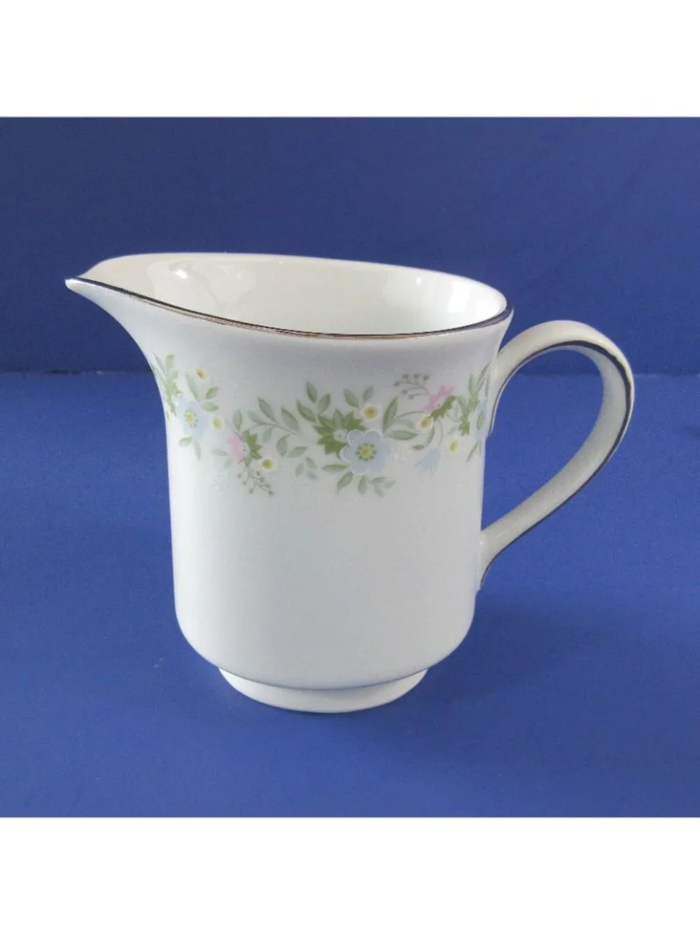 Vintage Johann Haviland Creamer Sugar Bowl Set Forever Spring Bavaria Germany